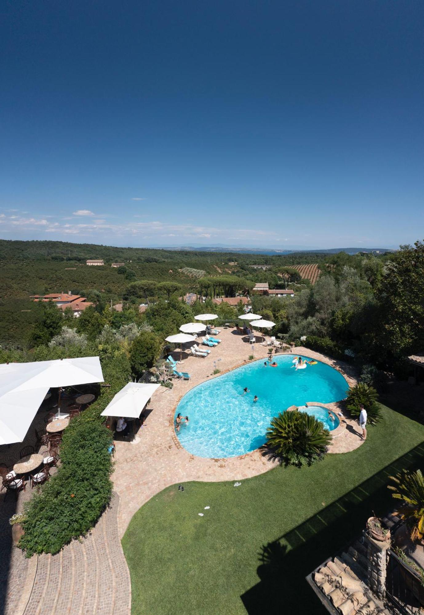 Villa Clodia Relais Manziana Ngoại thất bức ảnh